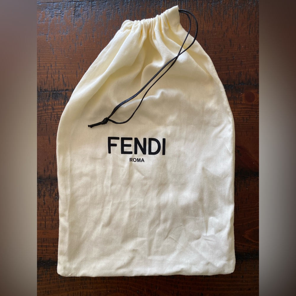 FENDI ROMA dust bag 17X11.5” 100% cotone cotton Italy~